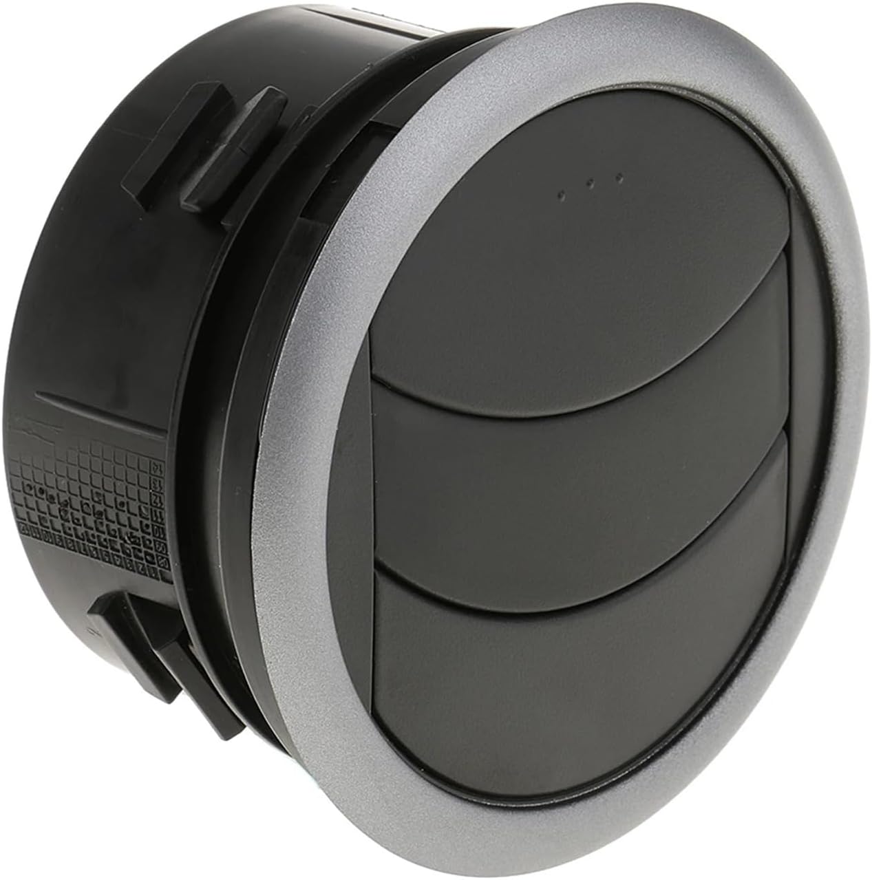 Car Vent Dashboard Air Conditioning Vent Grille 360° Rotation Air Outlet Vent Fit for Suzuki SX4 Swift 2005-2013(Option1)