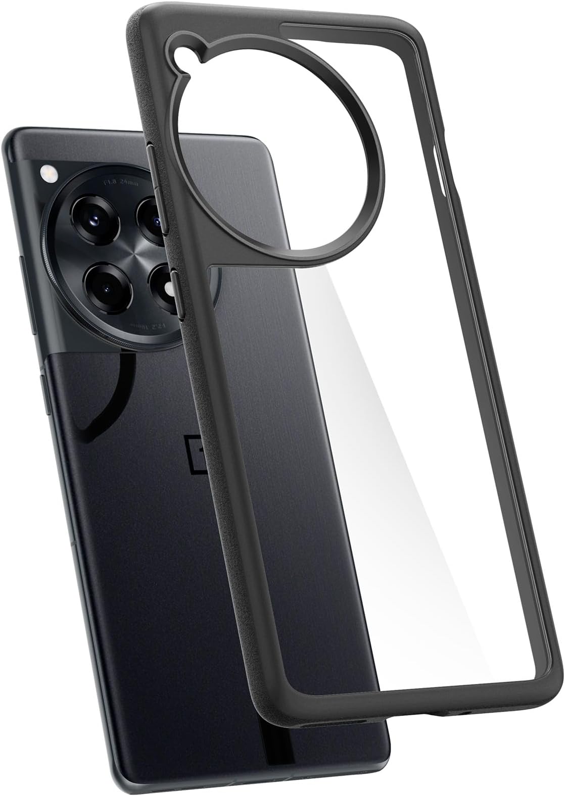 Spigen Essential Sand Crystal Case Compatible with OnePlus 12R - Matte Black