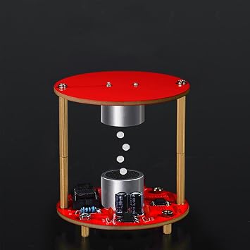 DIY Electronic Kit, Practice Soldering Kits Ultrasonic Suspension Standing Wave Controller, 40KHz Levitation Science PCB Solder Practice Project, Adjustable Height STEM Educational Gift for DIYers