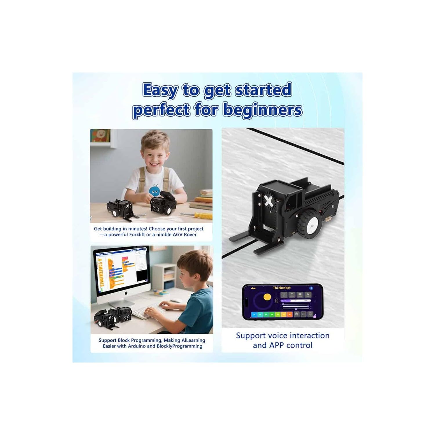 QE032 TruckBott Zestaw Edukacyjny Smart Factory Level 2