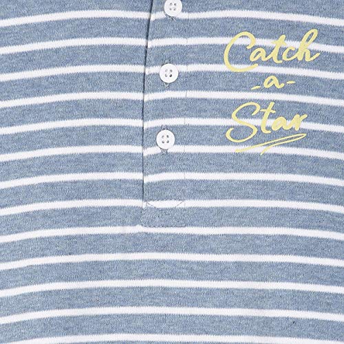Image of Mini Klub Boys Blue Stripes T-Shirt Pack of 1