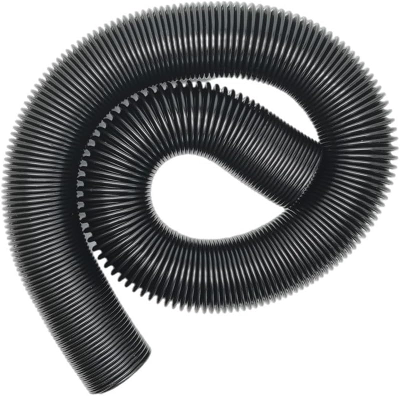 Vacuum Hose Static-Dissipating Backpack Replacement Hose with 1.5 Inch Cuffs Compatible for ProTeam Super Mode 6 and Other Models Flexible Design for Home Cleaning Black(Only Hose)