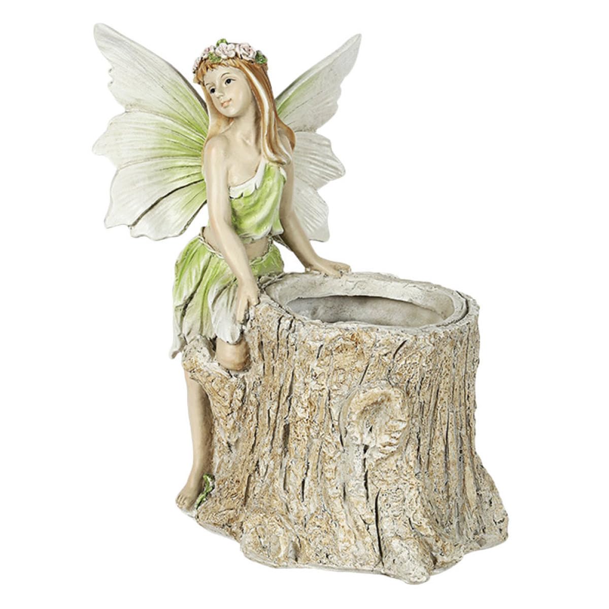 Happyyami 2 Szt Wróżka Kwiatowa Wazon Dekoracje Roślinne Sadzarki Na Zewnątrz Bogini Statua Wróżka Rzeźba Statua Mikro Twarz Sadzarka Na Sukulenty Żywica Rustykalna Doniczka Kreatywna