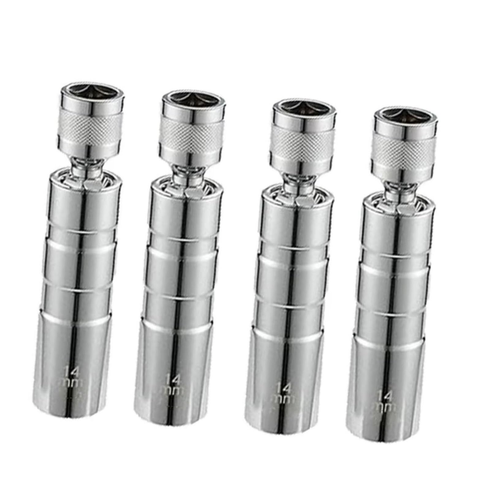Strumento per La Rimozione della Candela Accensione 14Mm Presa Magnetica per Candela Chiave Girevole Sottile per Presa A Parete Auto Chiavi Le Candele