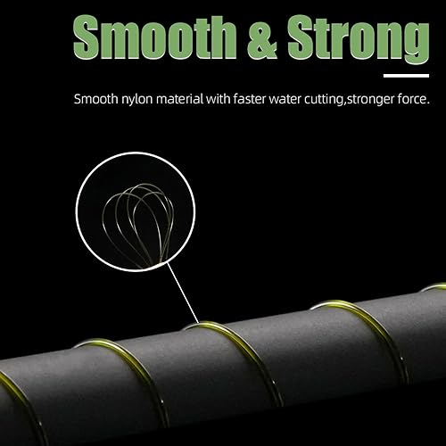 Miniatura 35 de SeaKnight - Línea de pesca de nailon de 1,640.4 ft/3,280.8 ft de material japonés, monofilamento de línea de pesca de mar 2-35 libras Negro-547Yds