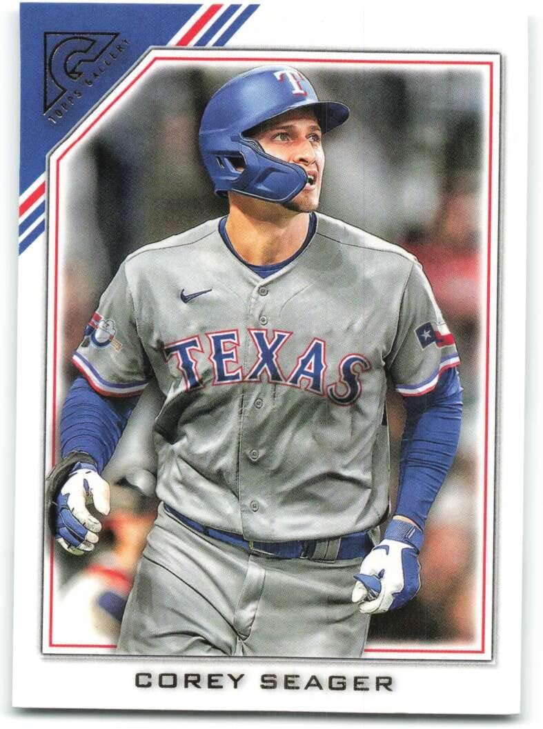 2022 Topps Gallery #64 Corey Seager NM-MT Texas Rangers Baseball Trading Card