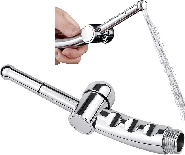 Newest Dedisgn 7 Holes Shower Enema Douche Nozzle Shower Attachments kits Cleaner Shower Head for Enema and Vaginal Rinse, Enemator Anal Sex Cleaning Shower Both for Men and Women