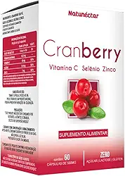 Cranberry + Vitamina C + Selênio + Zinco - 60 Cápsulas