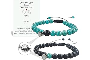 2 Pieces Magnetic Couple Bracelets: A Symbol of Unbreakable Bonds
