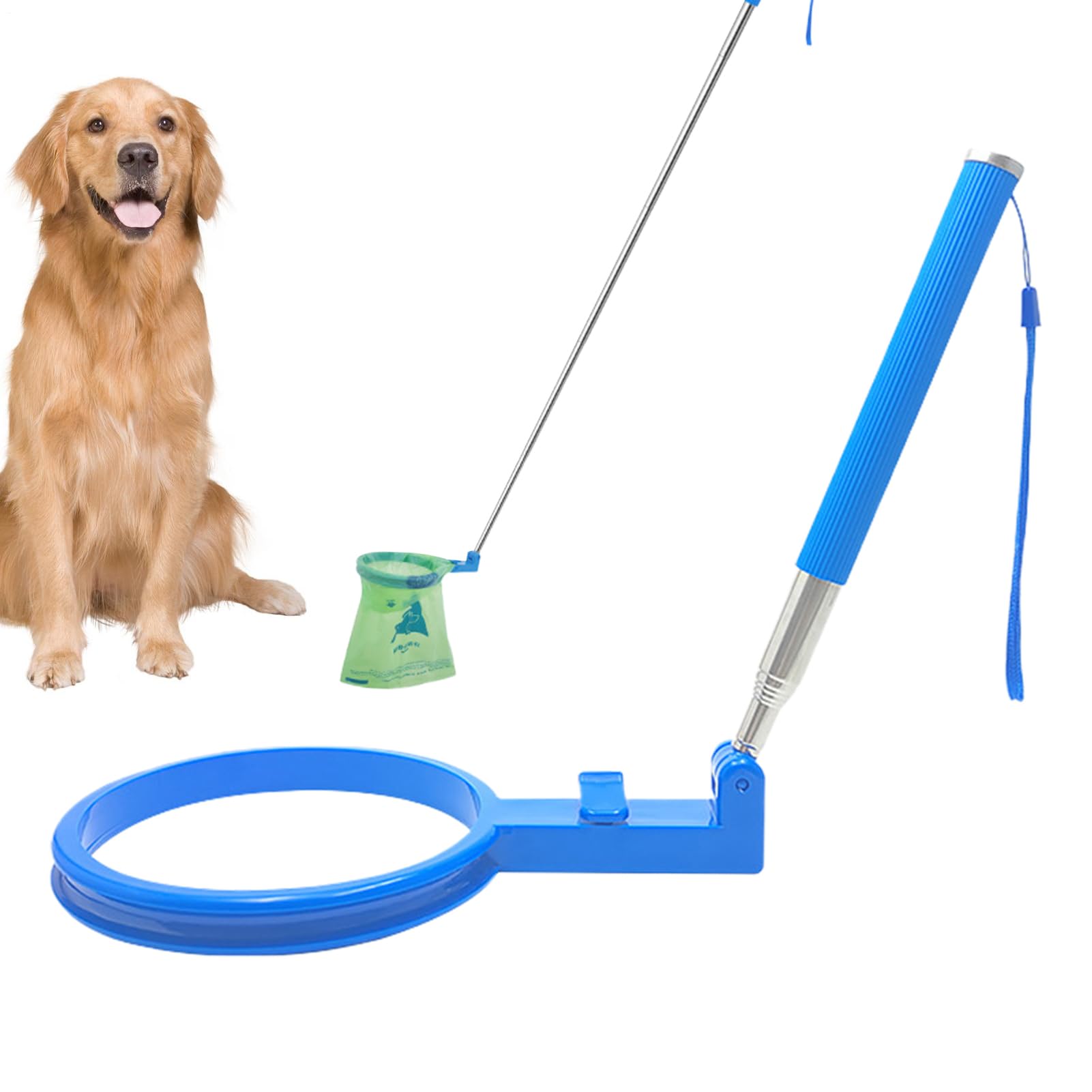 Pince à déjections canines pour les promenades et les voyages