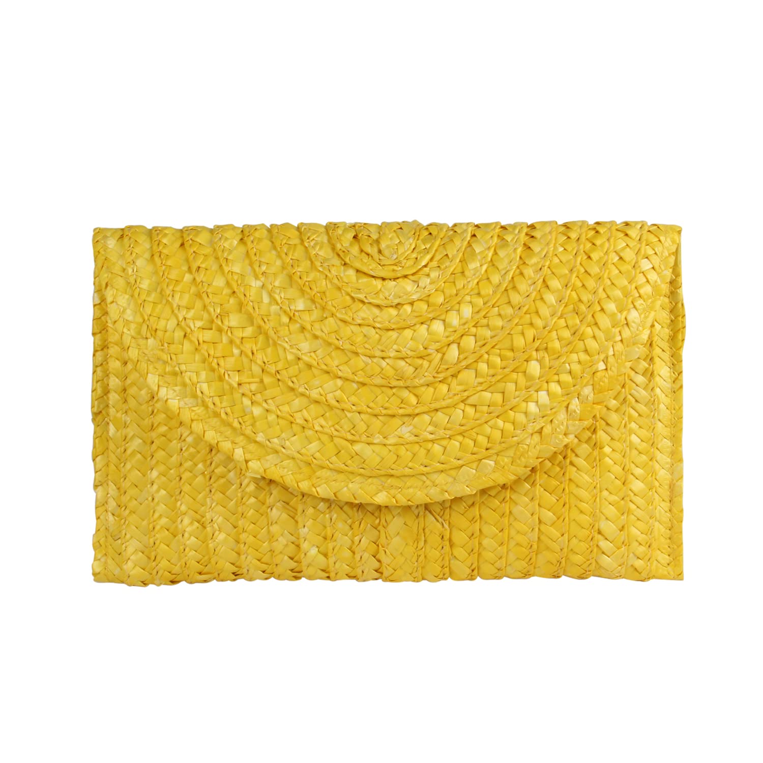 EVEOUT Damen Stroh Clutch Handtasche Sommer Gewebte Geldbörse Strand urlaub Hochzeit Handtasche