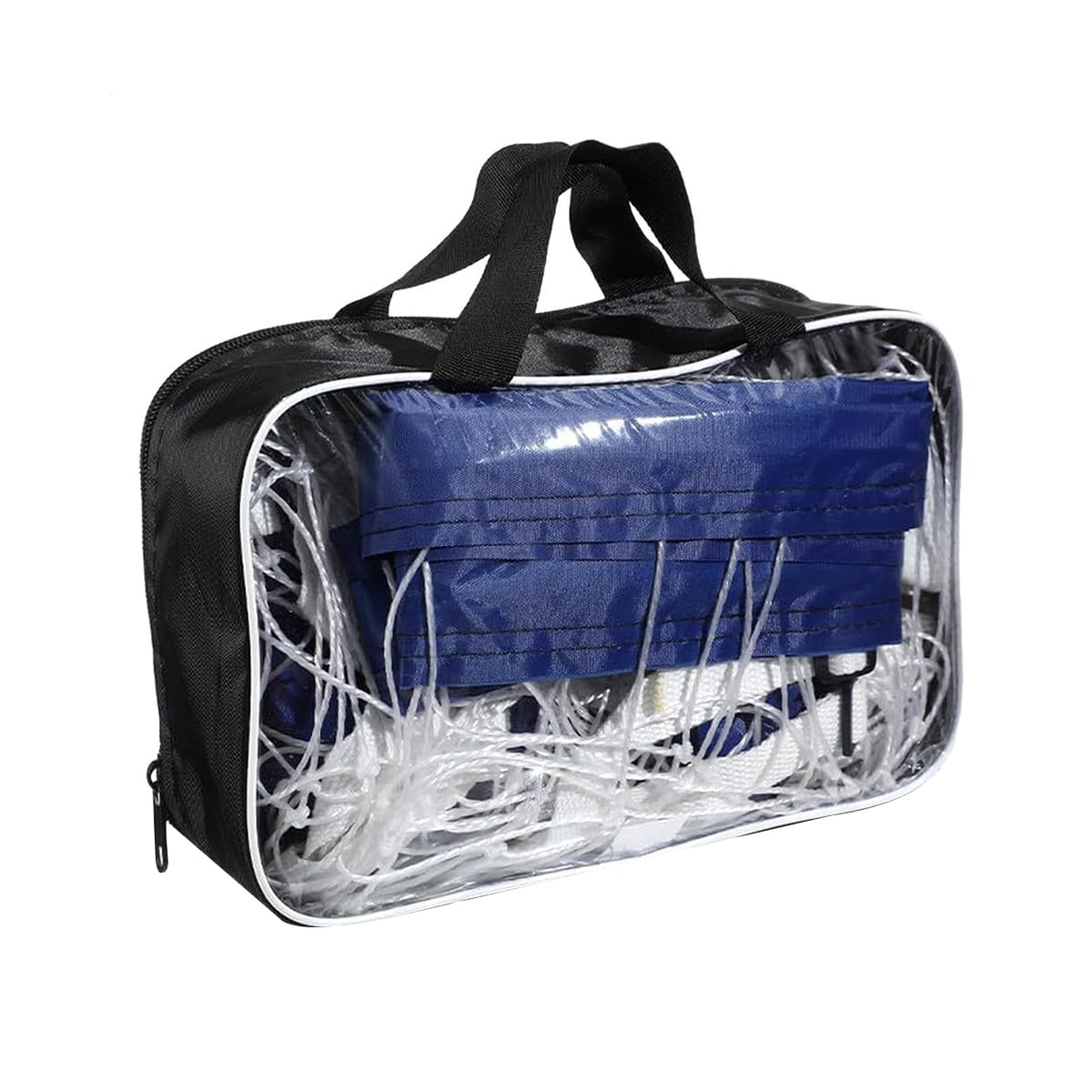 Net de Volleyball de Piscine, Filet Plage Plage réglable 15 × 3 Pieds avec Sac Portable, Jeux Piscine Lourds pour Jardin, Jeux d'eau, extérieur, Badminton