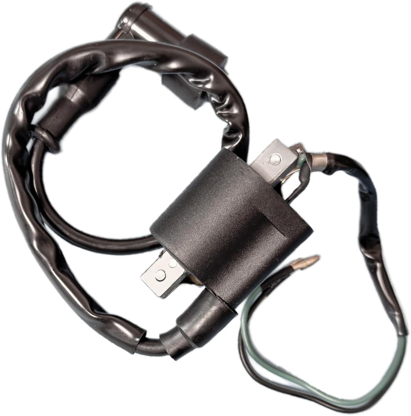50cc Falcom Ignition Coil & Spark Plug for Coolster 50 70 90 110 125 cc TaoTao DB10 ATV-3050B 3050B Kids Four Wheeler 4 Quad Roketa Kazuma Meerkat Cheetah Baja Quad ATV Dirt Pocket Bike Parts