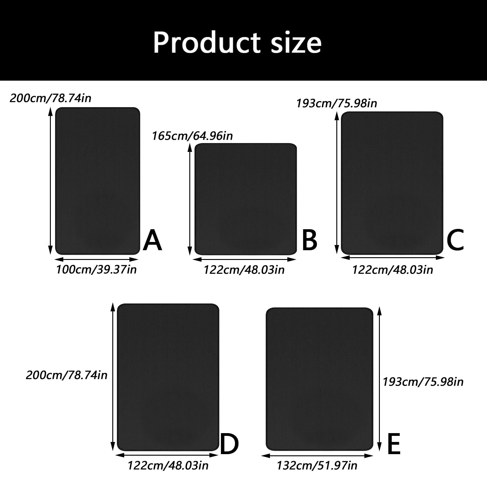 Extra Wide Flame Retardant BBQ Mat per la stufa Top Tessuto in fibra di vetro ad alta temperatura con Carry Bag Camping Pad