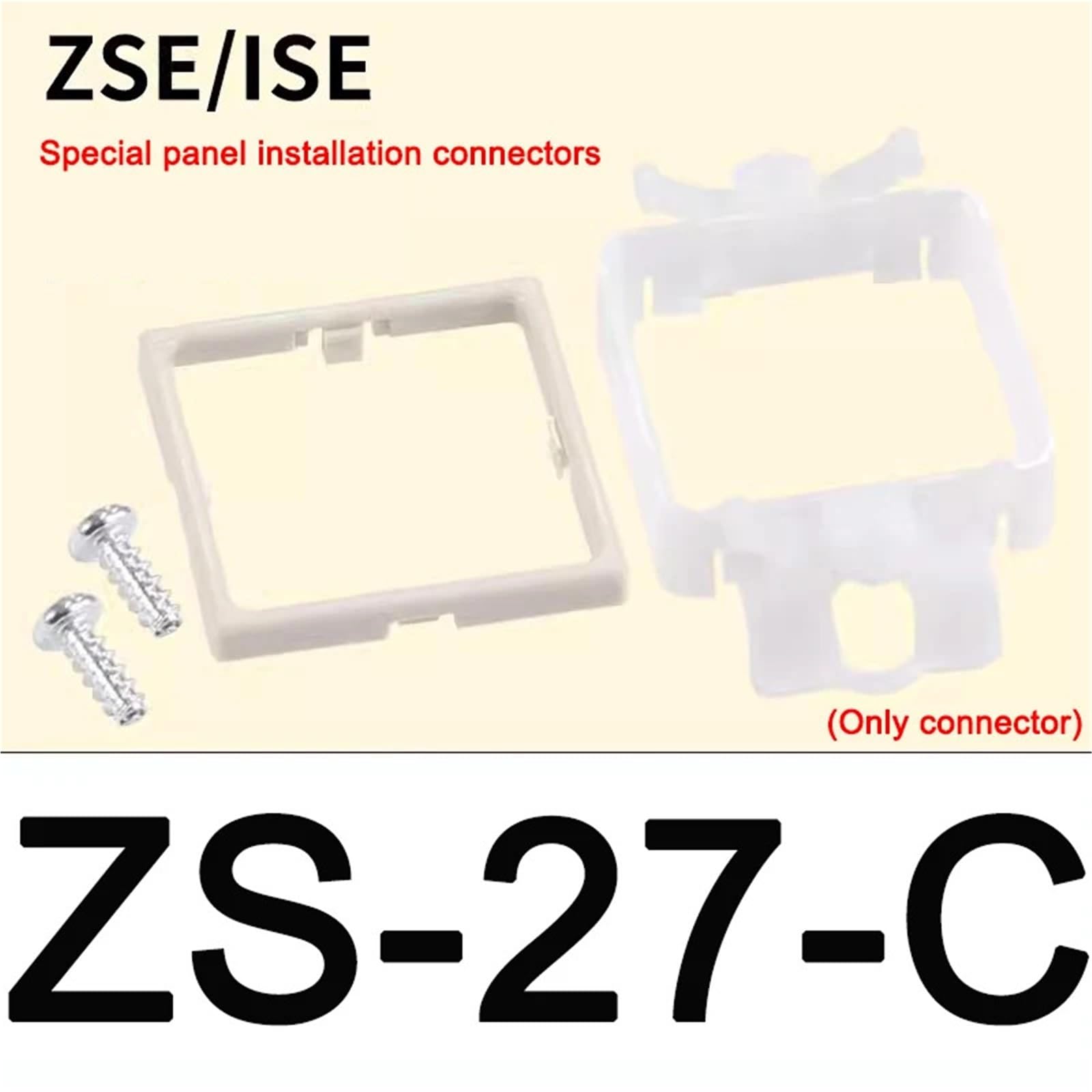 Manómetro electrónico digital de presión negativa de vacío con interruptor de pantalla digital de 3 piezas ZSE30AF/ISE30A-01-NPL(ZS-27-C)
