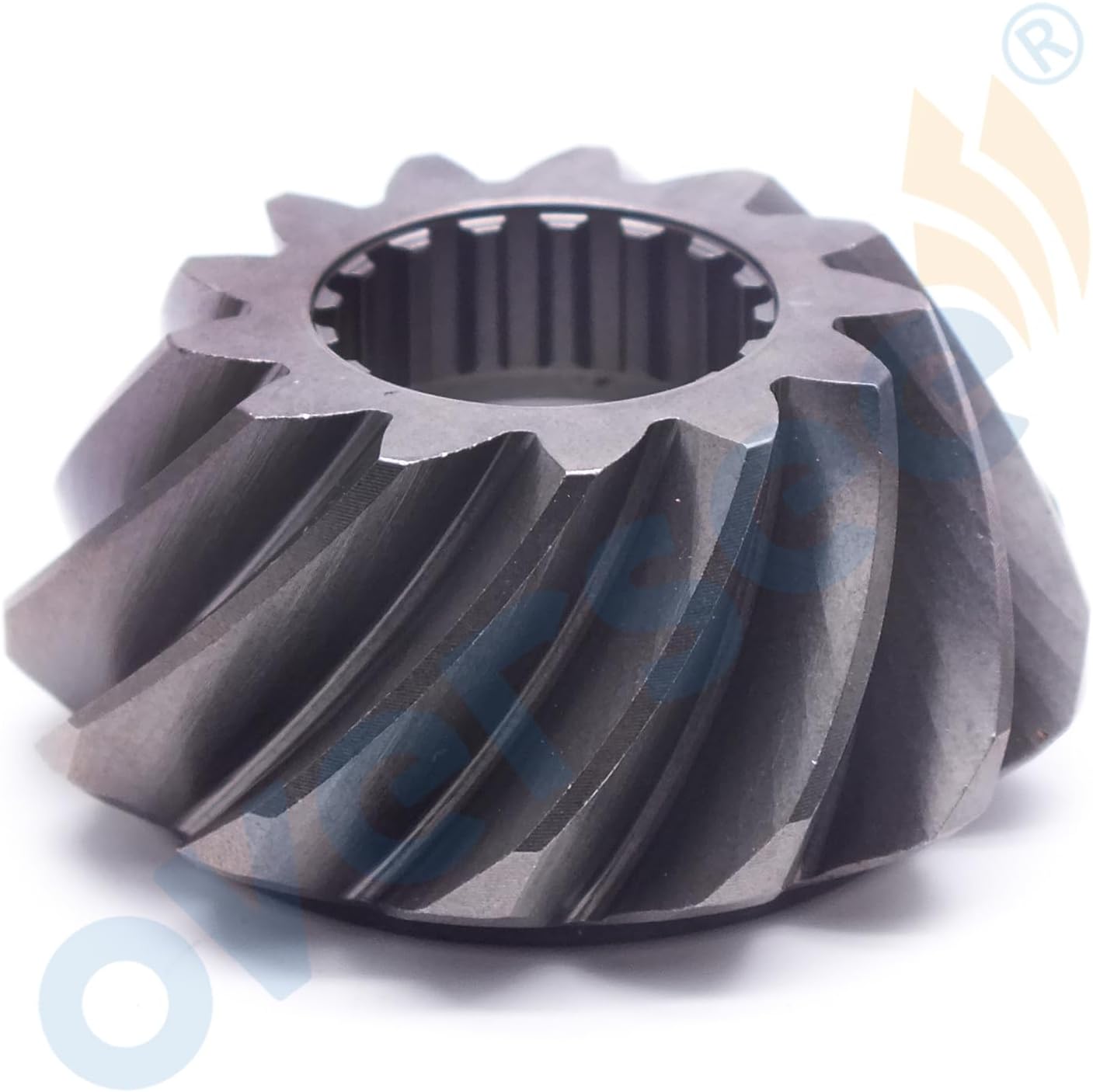 OVERSEE 67F-45551 Pinion Gear for Yamaha Outboard Motor F75 F85 F90 F100HP (13T) 67F-45551-00; 6D9-45551-00, metallochrome