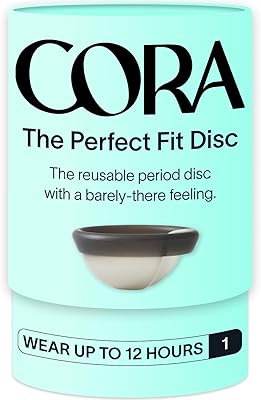 Cora Menstrual Disc Charcoal Disc