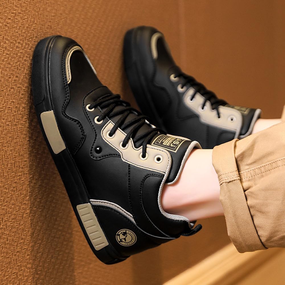 Men's Fashion High Top Chinese Style Skate Sneakers Stylish Comfortable Skateboarding Road Running Walking Shoes - Image 7