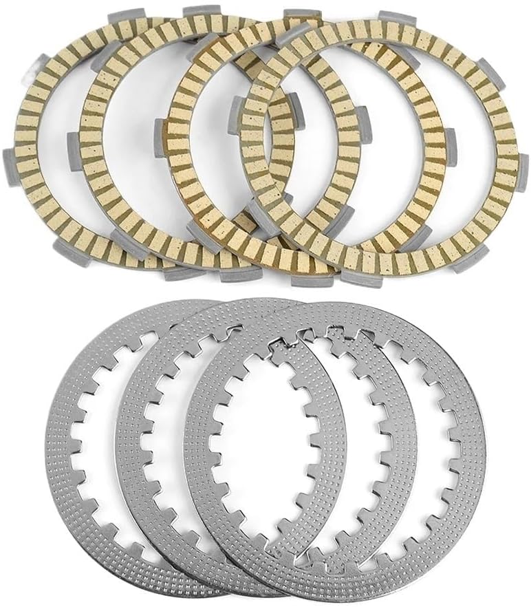 Motorcycle Friction Plates Clutch Kit Clutch Friction Disc Plate Kit for Y&AMAHA XT125X XT125R XT 125 X R 2007-2011 YBR125 ED for Custom ATV YFM125R 125 5VLE632100