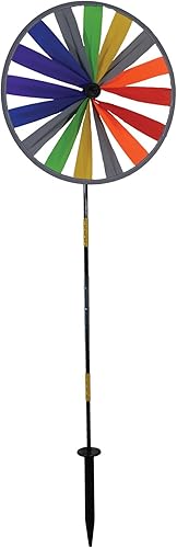 In the Breeze 2715 Rainbow Retrore - Rotulador de viento para rueda, 12 pulgadas de diámetro