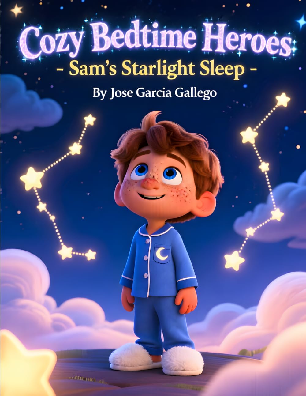 Cozy Bedtime Story: Sam's Starlight Sleep: A Magical Tale About Friendship and Sweet Dreams for Kids Ages 3-5 | Bedtime Routine, Sleepover Adventures, Preschool Books