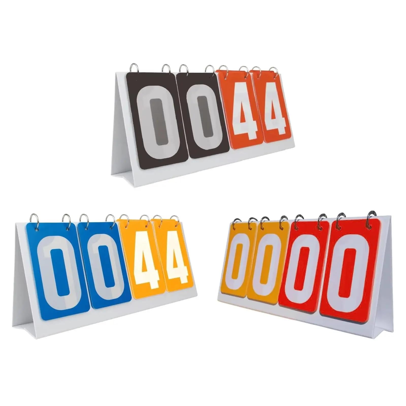 Digitale Flip-Anzeigetafel, tragbar, Flip Number Scoreboard for Baseball, Fußball, Volleyball, Basketball, Tennis
