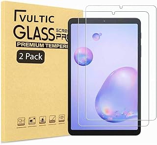 Vultic [2 Pack] Screen Protector for Samsung Galaxy Tab S6 10.5 2019 [T860/T865] / Tab S5E 10.5" 2019 [T720/T725], Tempered Glass Film Tablet Cover
