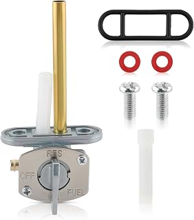 55X-24500-02-00 Fuel Valve Petcock Compatible with Yamaha Badger 80 1985-2001 Champ 100 1987-1991 Grizzly 80 2005-2008 Raptor 50 Raptor 80 2004-2008