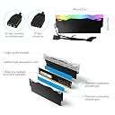 ZORBES RGB RAM Heatsink 5V 3PIN ARGB for DDR2/3/4 Aluminum Alloy gallery image