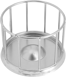 Tortoise Dish Water Tray, Evenly Scatter Safe Reasonable Stainless Steel Tortoise Feeder for Lizard for Zoo Garden for Pet Store(S)