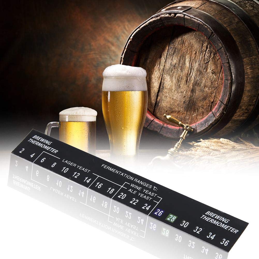 Termometri Adesivi LCD Per Bottiglie - 5 Pezzi Per Vino E Birra, Display Digitale 2-36°C - Foto 10