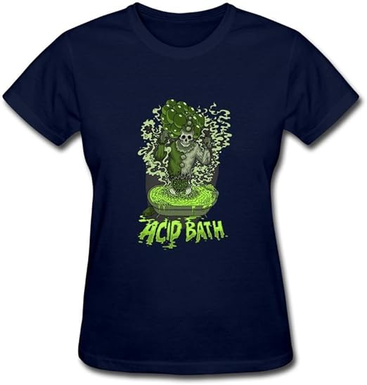 ZHENGXING Women's Acid Bath Band Logo Sludge Metal Short Sleeve TShirt M ColorName Amazon.ca