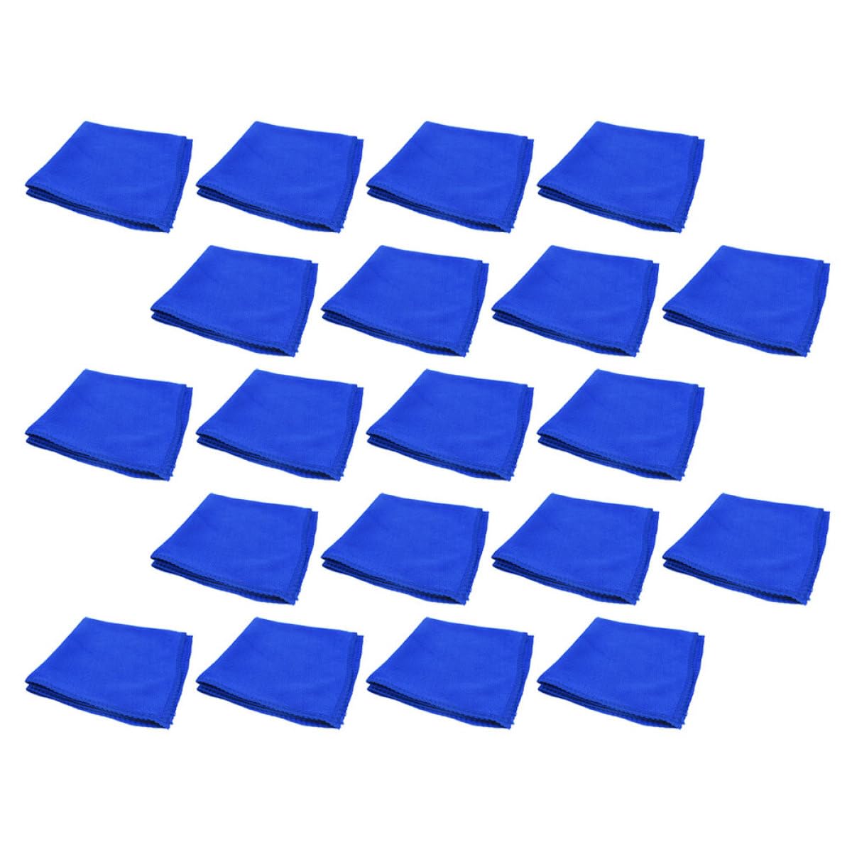 Serviettes microfibre haute absorption SOLUSTRE lot de 50 chiffons ultra doux pour auto