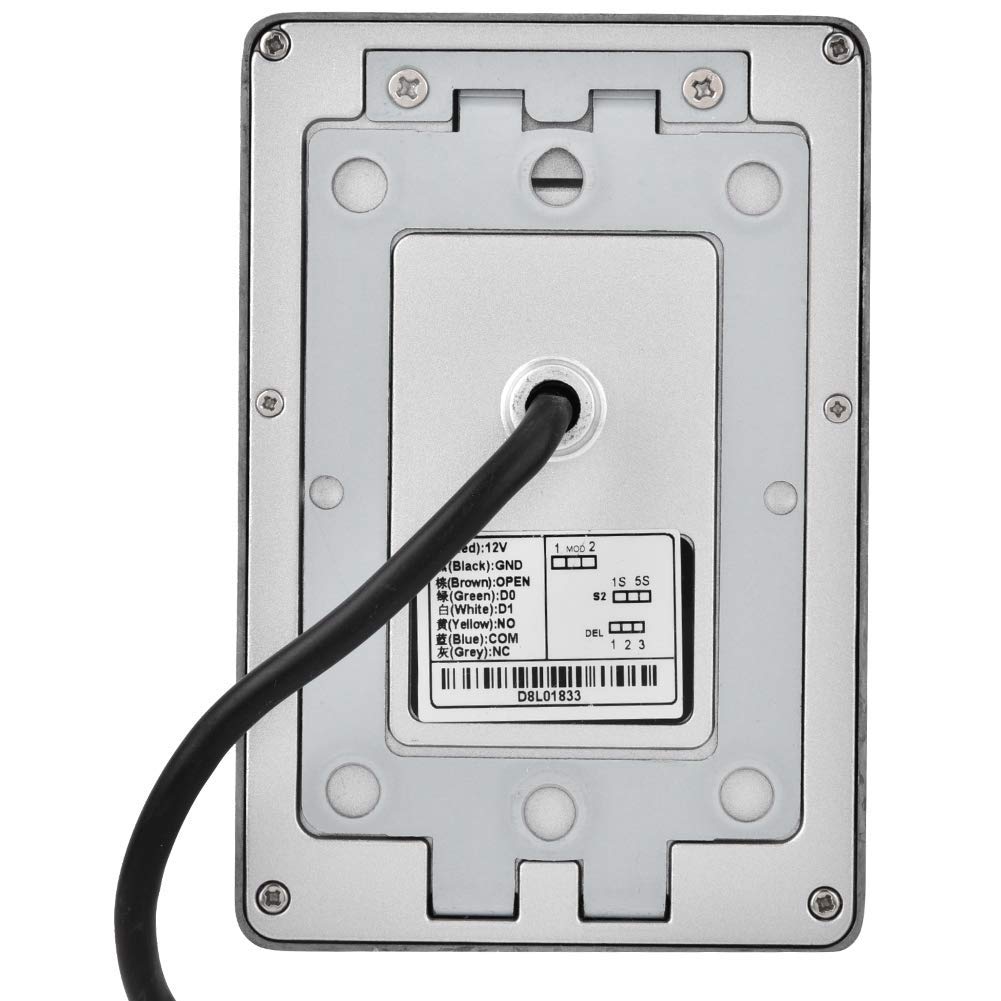 Controller di accesso per lettore di schede impermeabile esterna RFID Gestione dell'accesso alla porta Wiegand Supporto per smart card 1000 per porta singola(ID)