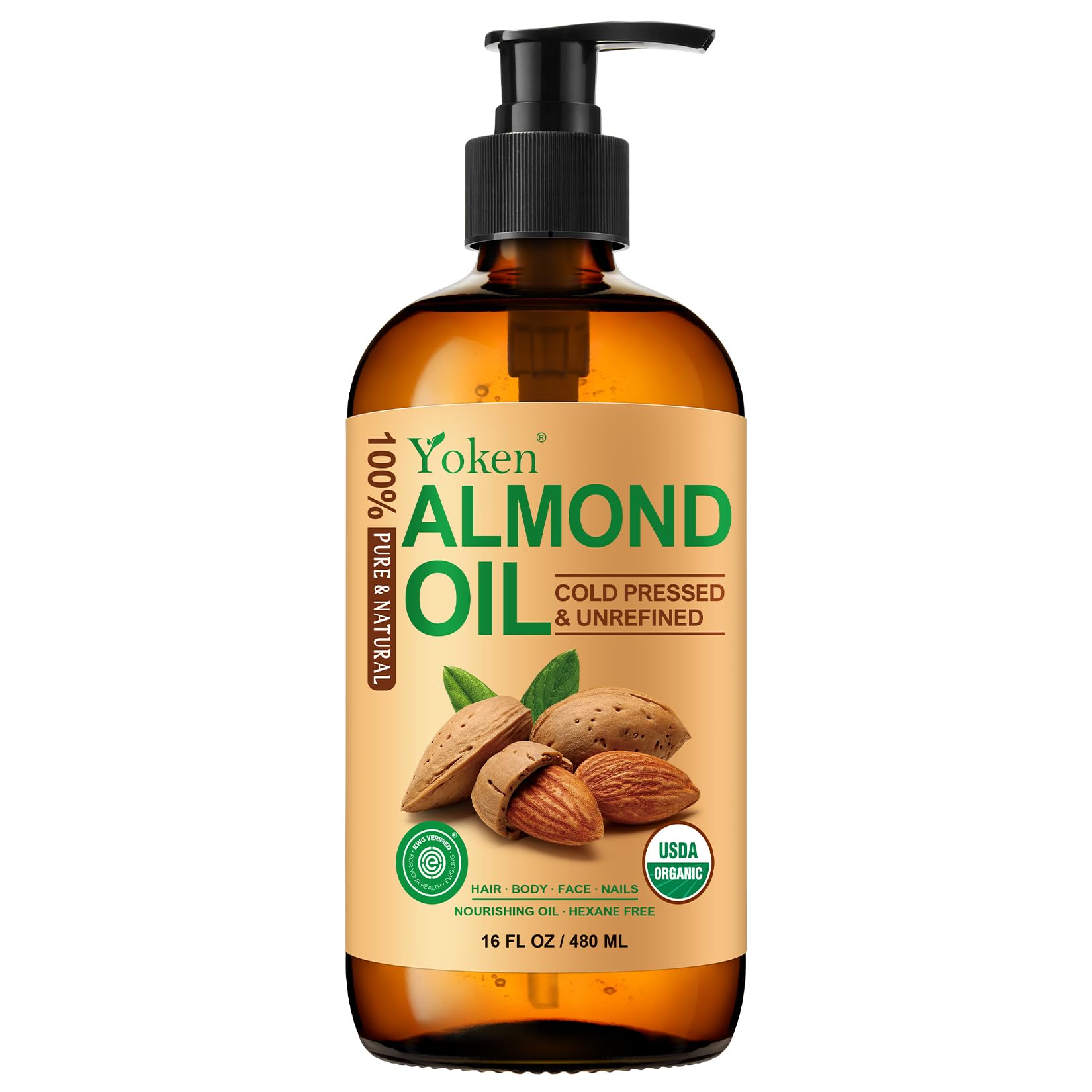 Yoken Organic Almond Oil