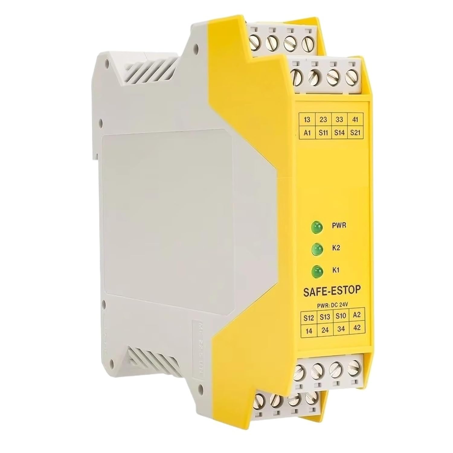 Safety Relay SALZ Safe-ESTOP DC24V +/- 10% 220V 3 Non-Delay Safety Contacts