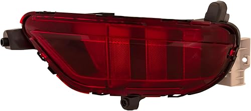 HEADLIGHTSDEPOT Reflector de parachoques trasero del lado derecho del pasajero compatible con Mazda CX-5 17-21 CAPA certificado
