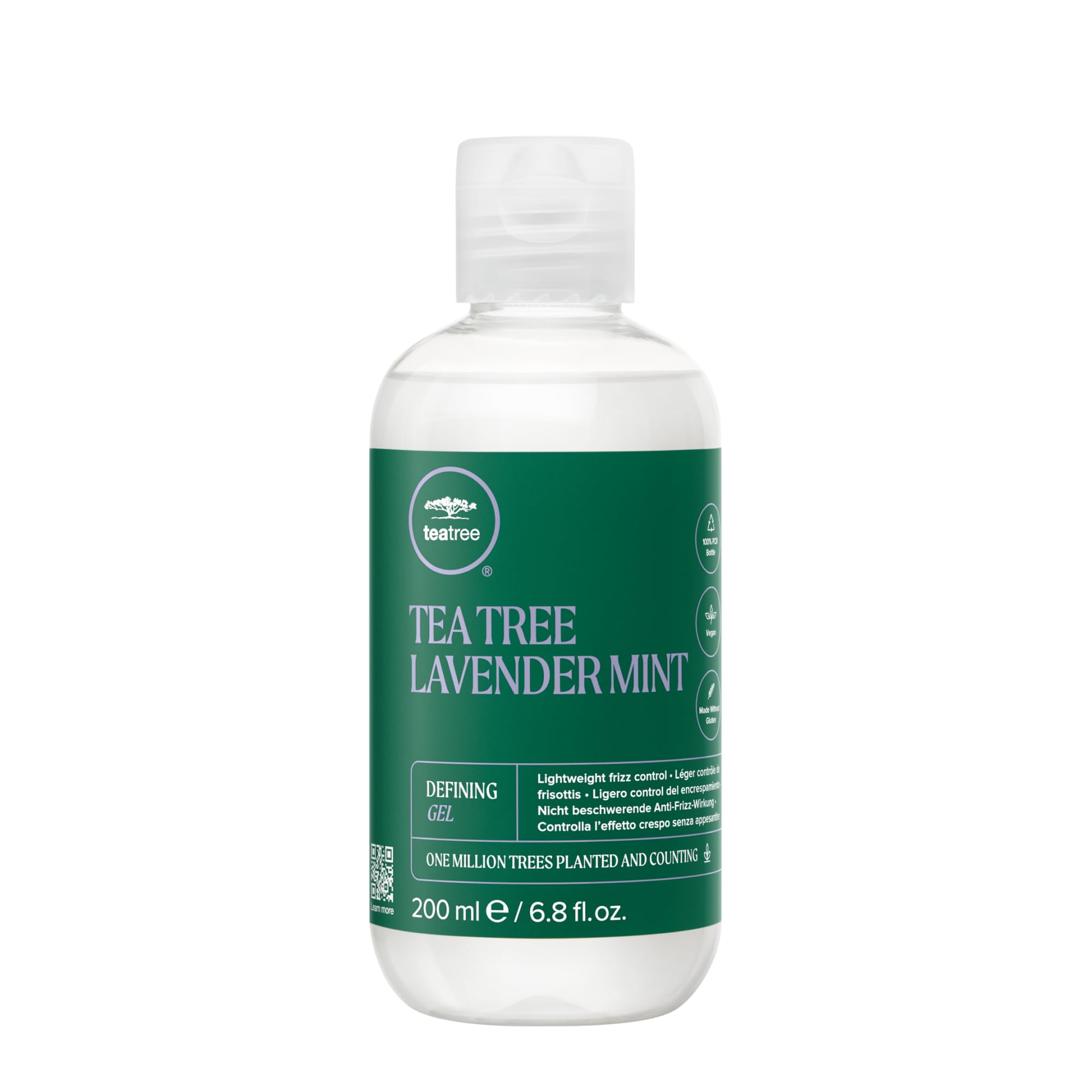 Tea Tree Lavender Mint Defining Gel, Lightweight Frizz Control, For Coarse, Curly + Dry Hair Infused with calming lavender and mint, the spa-like scent relaxes the mind and spirit for a soothing aromatherapy-inspired experience 6.8 Fl Oz (Pack of 1)