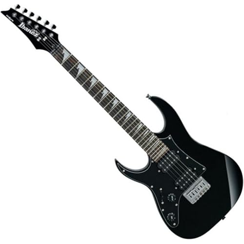 Ibanez GRGM21BKNL Left Handed 6 String Mikro (Small, Junior) Guitar Black