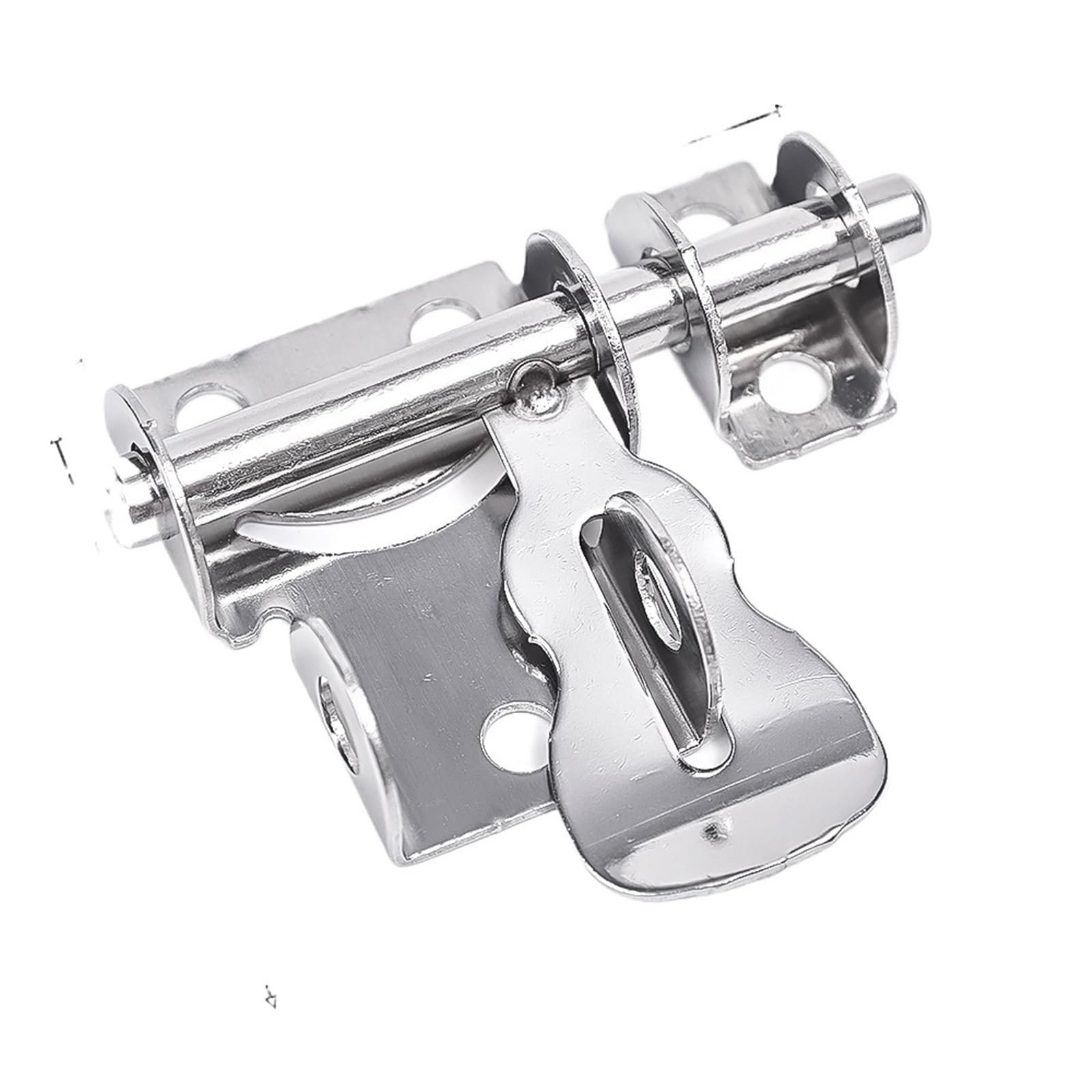 Garden Gate Lock Stainless Steel Slide Bolts Lock Gates Fences Garage Shed Toilet Drawer Door Gate Latch Home Hardware Safety(Color2,1pc)