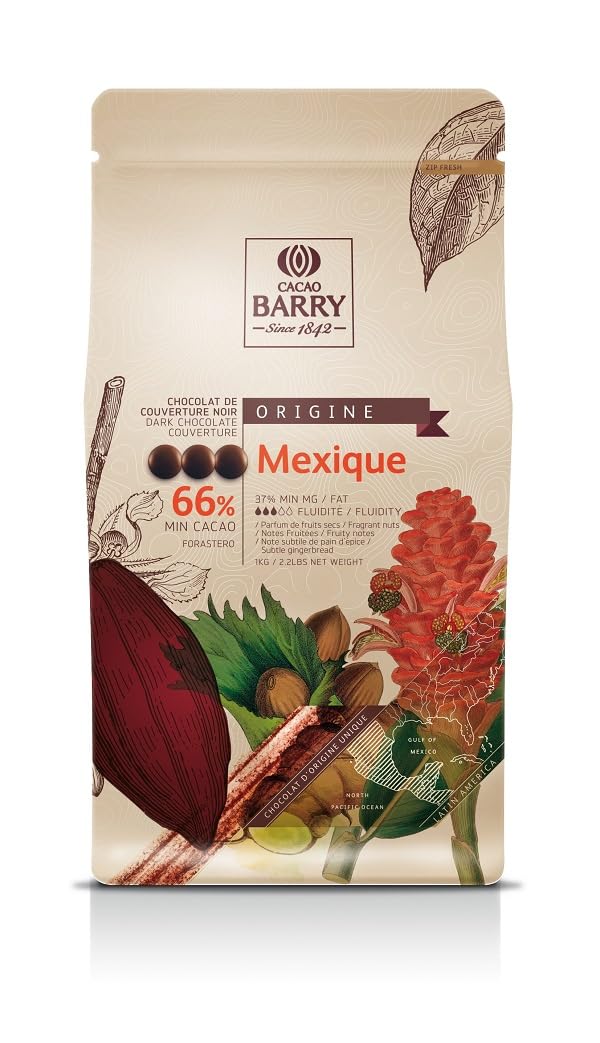 Galets de Chocolats - Mexique Noir 66% 1kg