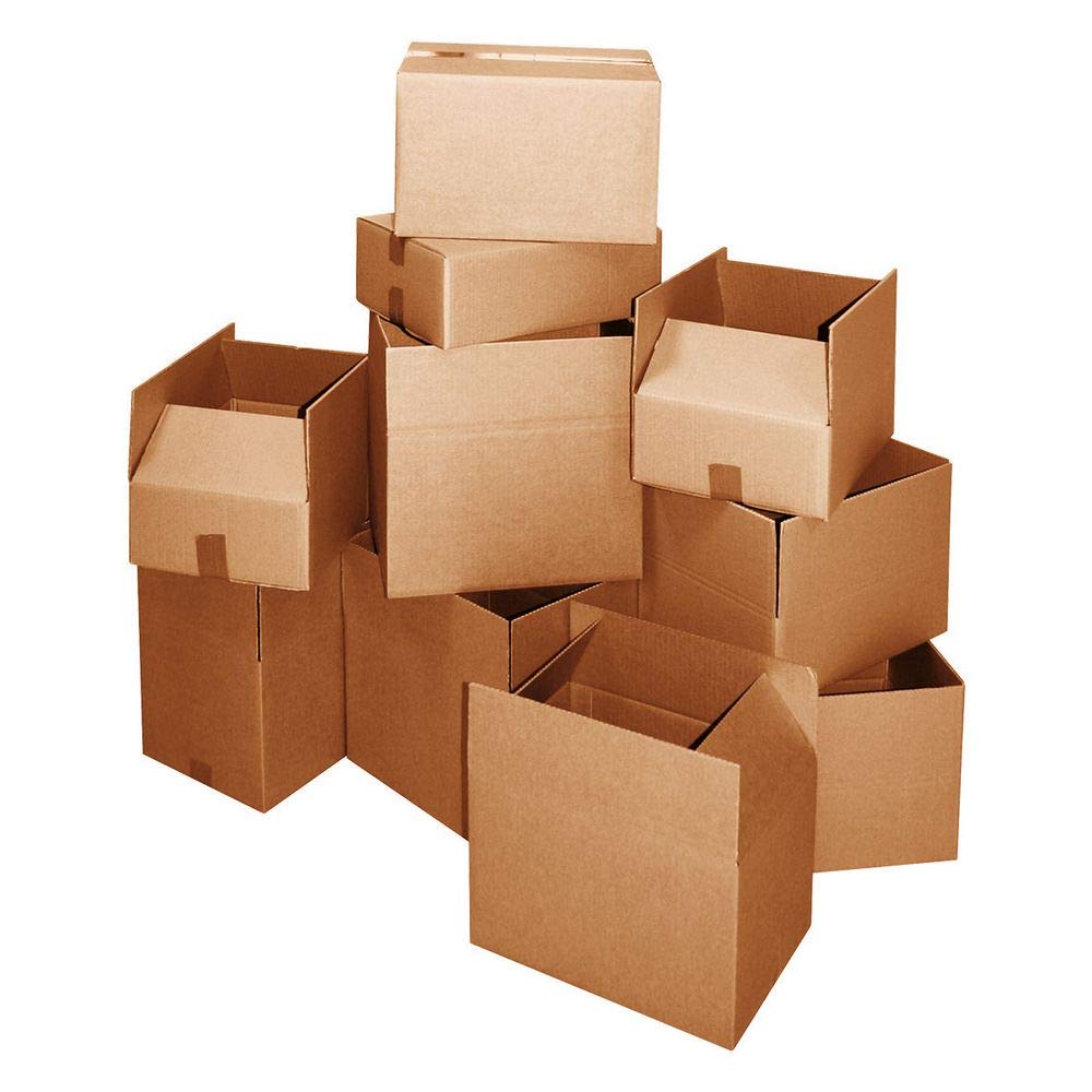IMBALLAGGI 2000 - Scatole Trasloco a Onda Singola 25x20x20, Pack da 15 Scatole Cartone Resistenti e Durevoli, Scatoloni per Trasloco e Spedizioni - Cartoni per Traslochi, Imballaggio e Deposito