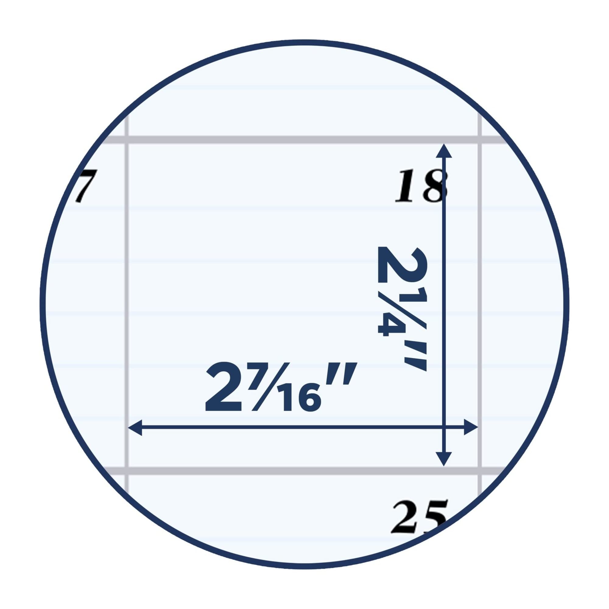 2024 AT-A-GLANCE® Monatlicher Schreibtischunterlage Kalender, 54,5 x 43,2 cm, Schieferblau, Januar bis Dezember 2024, 89701