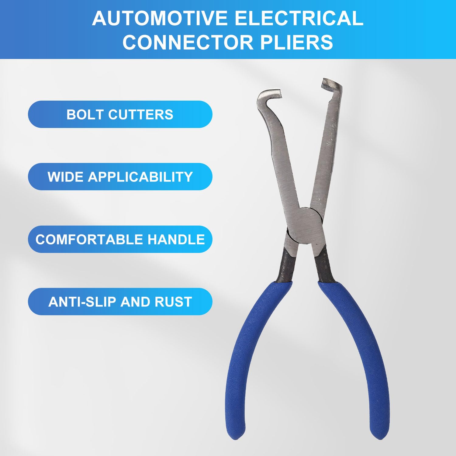 Gosknor 2st Elektrische Trennzange fürs Auto, Electrical Disconnect Pliers Metall Electrical Connector Pliers Kfz-Schlauchtrennwerkzeug für Stecker mit Drucklasche
