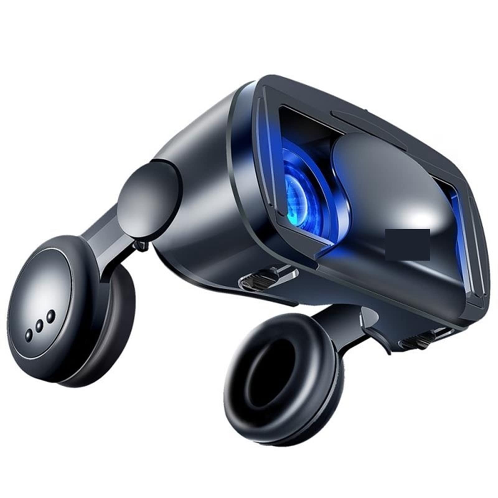 ZURBAAVirtual Reality Virtual reality 3D glasses case stereo VR Google cardboard headphone helmet for smart phone devices