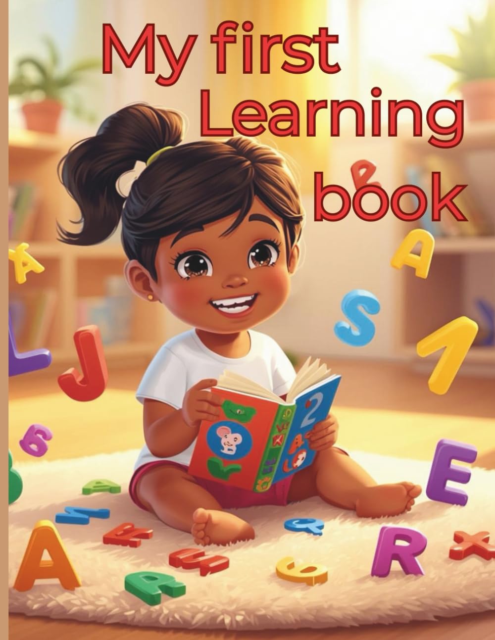 My first learning Book: Educational toddler book age 1-3