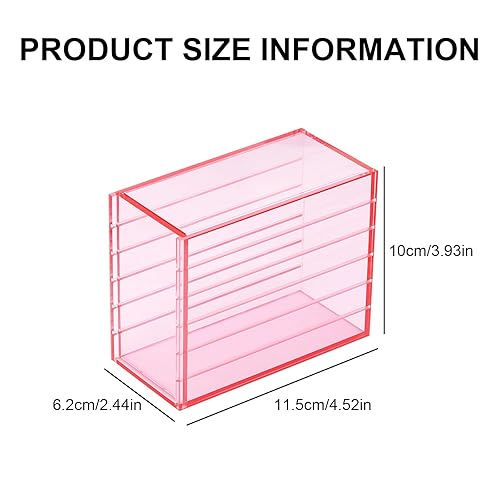 Miniatura 8 de False Eyelash Case Acrylic Storage Box 5 Layers Lash Trays Lash Display Organizers Extension Tool