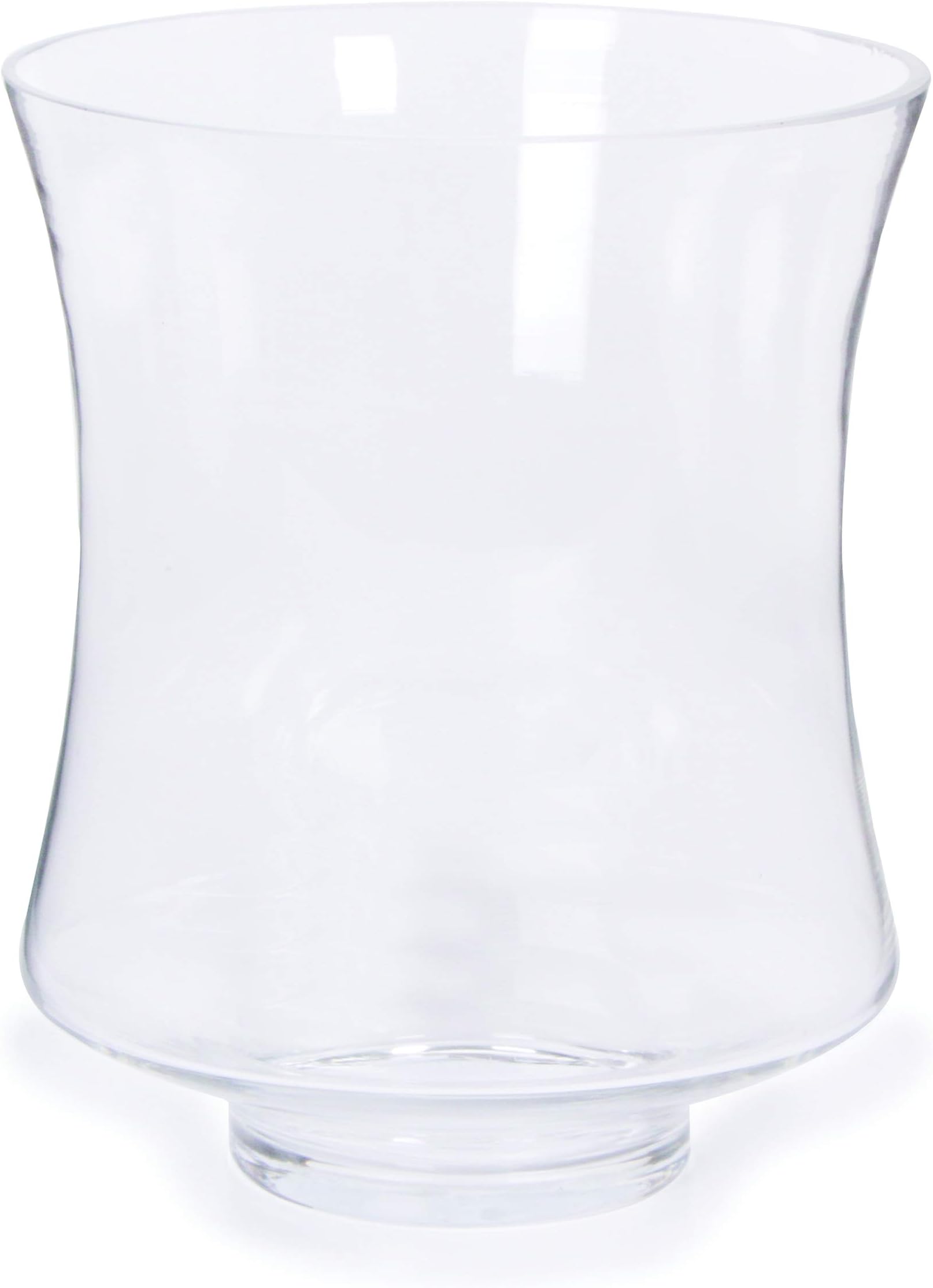 Darice XD1358 Glass Vase Hurricane Clear 9.1 in High