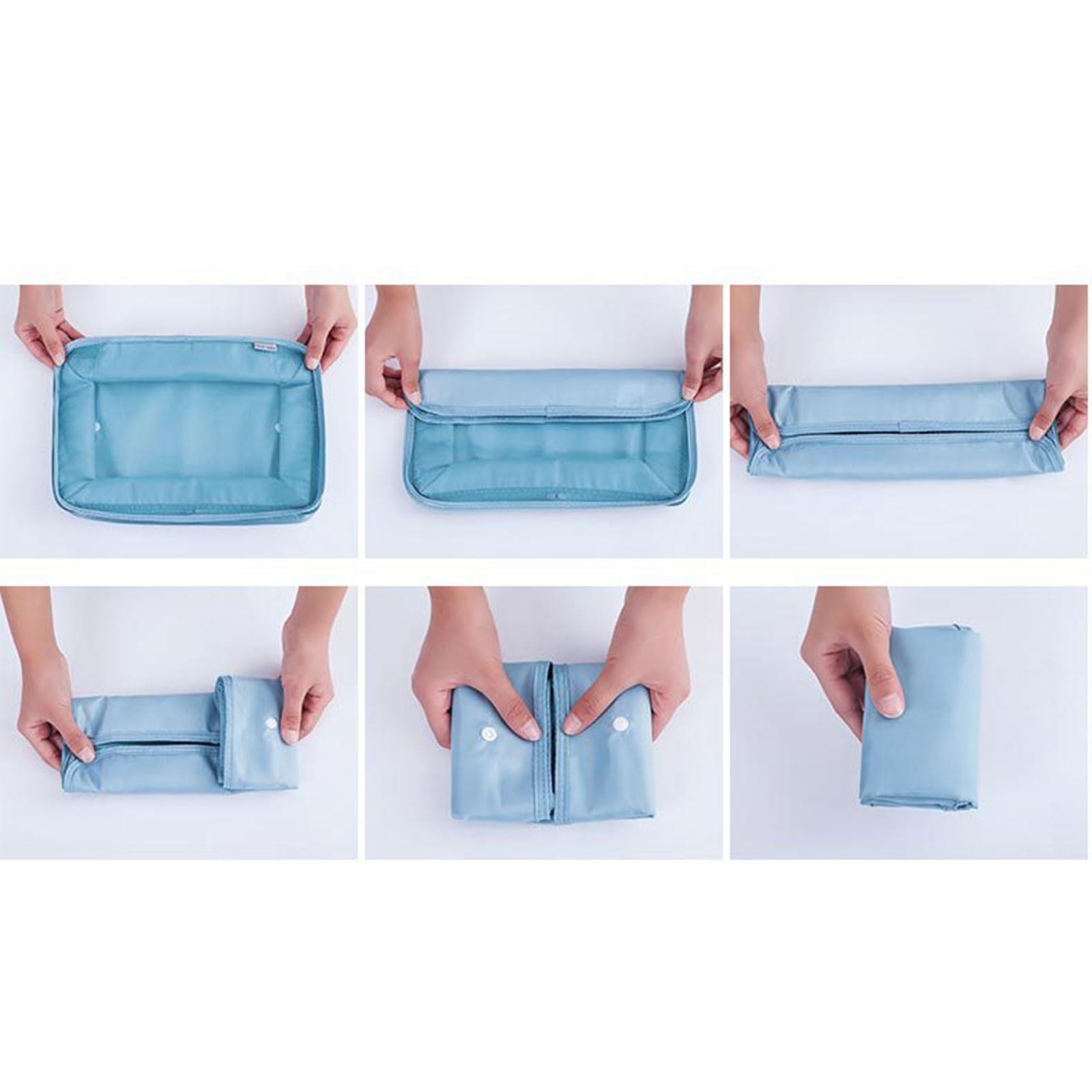 OVERTOYOU 9 pz/set Viaggio Organizzatore Borse di Immagazzinaggio di Grande Capacità Bagagli Imballaggio Cubi Vestiti Biancheria Intima Cosmetici