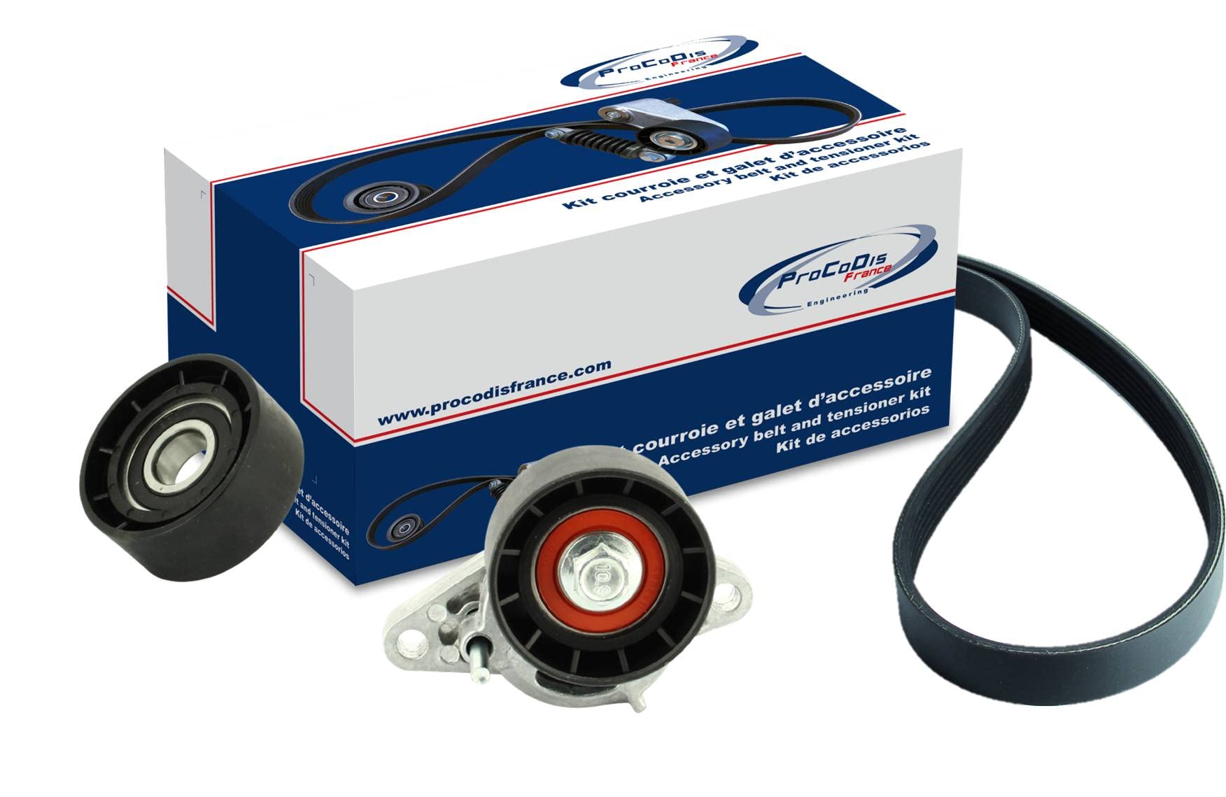 PROCODIS France KGA4054 Kit courroie et galet d'accessoire